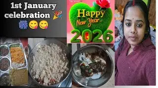 Happy new year  ap sbko 😊bhot time  lg gyi khana bnane me but bhot achi bani thi khana 😋😋