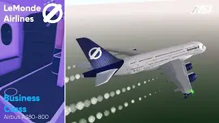ROBLOX | LeMonde Airlines | Business Class | Airbus A380-800