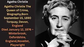 Biography of Agatha Christie,Literary Success and Iconic Characters Queen of Crime