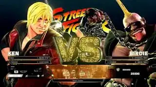Street Fighter 5 Ken DMC Costume Kick The Fatty Ass Again