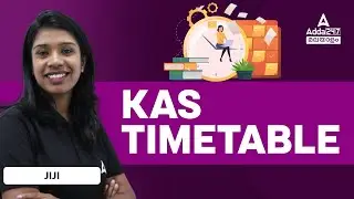 Kerala PSC  | KAS Time Table | Study Plan for KAS 2023 | By JIJI Maam | ADDA247 MALAYALAM