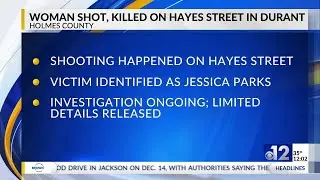Woman shot, killed on Hayes Street in Durant