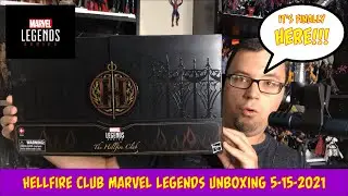 Hellfire Club Marvel Legends Unboxing 05-15-2021