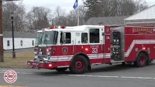 Hazardville FD Engine 33 responding for a medical emergency!