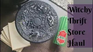 Witchy Thrift Store Haul