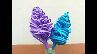 Paper Water Hyacinth | Rare Tutorial Video of Making Water Hyacinth By Paper