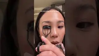 A heated eye lash curler holds your curl longer esp Asian eyelashes