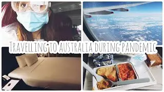 Travelling to Australia During Pandemic | Mini Hotel Quarantine Room Tour | Vlog