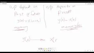 Digital Signal Processing Section 2 - Properties Of Systems