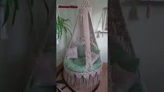 Awesome crochet Hanging Chairs |Beautiful hanging chair Ideas||