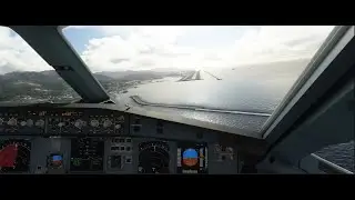 MSFS 2020 - Genoa RNP + VPT runway 10 | 4K | Ultra