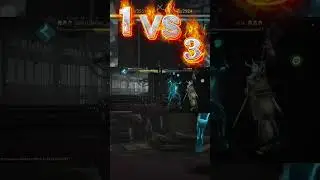 1 vs 3 Clutch 👍⚡Itu Power #shadowfight3 #gaming