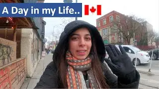 Life of a Makeup Artist in Toronto 🇨🇦 | Snowfall me jana pada for work 😬|  New Immigrant in Canada