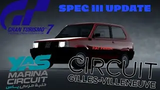 Gran Turismo 7 Spec III Update:Exploring the new circuits + testing Fiat Panda