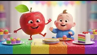 Baby Ben&rsquo;s Fruit Party 🎉🍉 | Fun Fruit Learning Song for Kids | Nursery Rhymes & Songs for Children