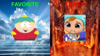 My Favorite to LEAST Favorite Shows Of All Time List!