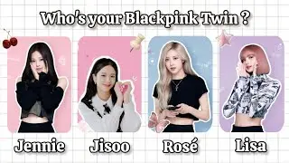 Кто из участниц BLACKPINK твой тайный близнец? 👀 | Забавный тест на личность для BLINK! 🖤💖