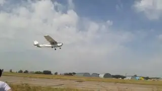 Взлет Cessna 172