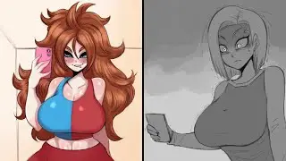 Android 18 Jealousy Be Like| SaltyXodium comic