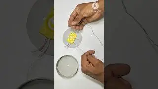 How To Make Wall Hanging Lamp | Modern Ceiling Light | Diy Wall Decor #shorts #short