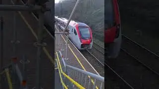Trains at Llanbradach