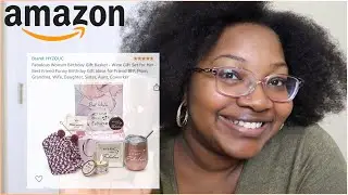 Amazon Gift Set Review & Unboxing ft. HYZOUC | Birthday Gift For Women💕 Under $40 Vlogtober Day 7