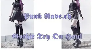 PunkRave.ch Try On Haul I Gothic Haul I Mademoiselle Tineoidea