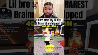 Братан использовал метод GLAZE, чтобы украсть мою РЕДЧАЙШУЮ мозговую гниль
