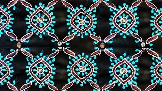 Chikankari embroidery tutorial border design for saree & dress, Hand Embroidery stitches