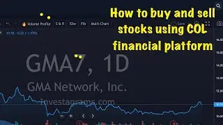 Paano mag buy or sell sa stock market with COL financial|beginner guide 2022