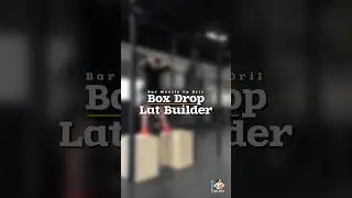 Box Drop Lat Builder (Kipping Bar Muscle Up Drill)