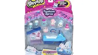 Shopkins Fashion Spree Frosty Fashion Collection with 8 Exclusive Shopkins