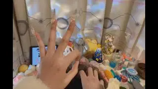 Immersive ASMR: Assorted Crisp Tapping Triggers with Soft Whispers