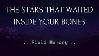 FUTURE MEMORY TRANSMISSION || The stars that waited inside your bones