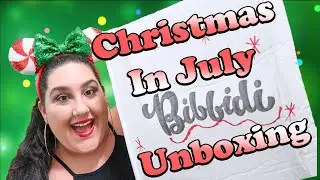 Bibbidi Boxes Disney Mystery Unboxing | Christmas in July