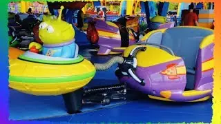 Alien Swirling Saucers Ride Disney World Full Ride Toy Story Land Hollywood Studios