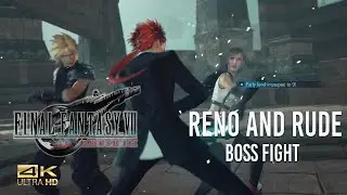 Final Fantasy VII Rebirth - Reno and Rude Boss Fight [4K Ultra HD]