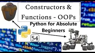 Self and Constructor(__init__()) in Class (OOPs) | Python for Absolute Beginners in English | #54