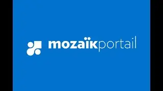 Mozaik Portal Account Creation (English)