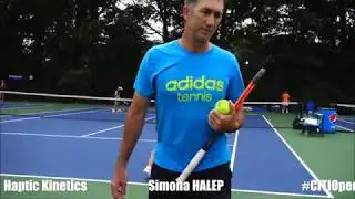 Simona HALEP - practice session - part #2 - 2017 [Full HD 1080p]