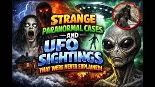 Strange Paranormal Cases and UFO Sightings That Were Never Explained