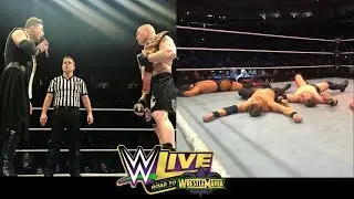 WWE Live Event Minneapolis Minnesota 9th March 2018 Brock Lesnar Vs The Miz