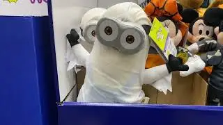 Animated Minion Kevin Ghost Waddler | Gemmy Halloween 2024