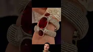 Another Unique Piece of Fine Jewelry made with Rubelite Tourmaline & Diamonds! #shorts #tourmaline