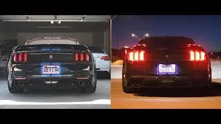Ford Shelby GT350 Stock vs Resonator Delete Exhaust Comparison