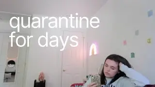 day in the life of a high school senior in quarantine *online school*