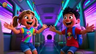Wroom Wroom Bus Ride 🚌 | Fun Bus Song for Kids | Sing Along & Play