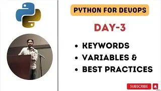 Day-3 | Keywords, Variables & Best Practices | Global vs Local | #python #abhishekveeramalla