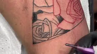 Stippling Tattoo Tutorial w/ bonus realistic tattoo tips (Tagalog) (semi-realtime)