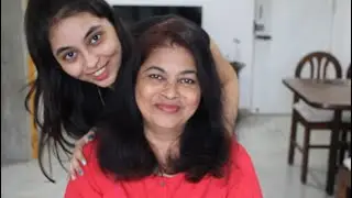 I cut my mom's hair 😥 *no experience*